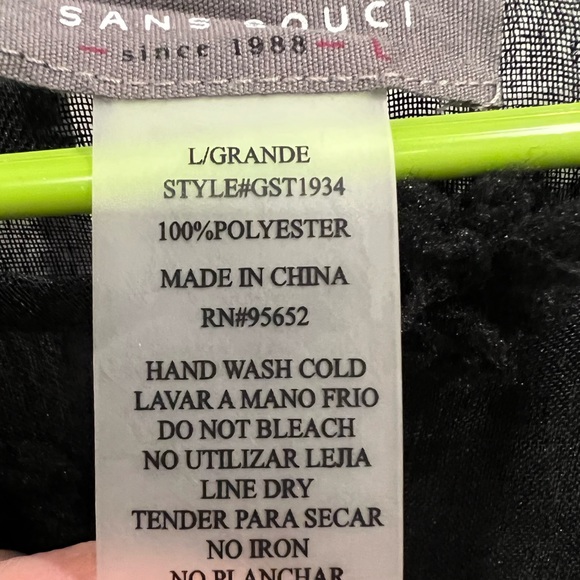 Sans Souci Boutique Top Shelf Wardrobe SZ L EUC - Picture 4 of 6